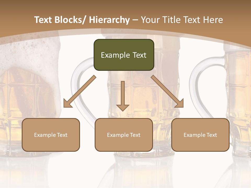 Pint Thirst Head PowerPoint Template
