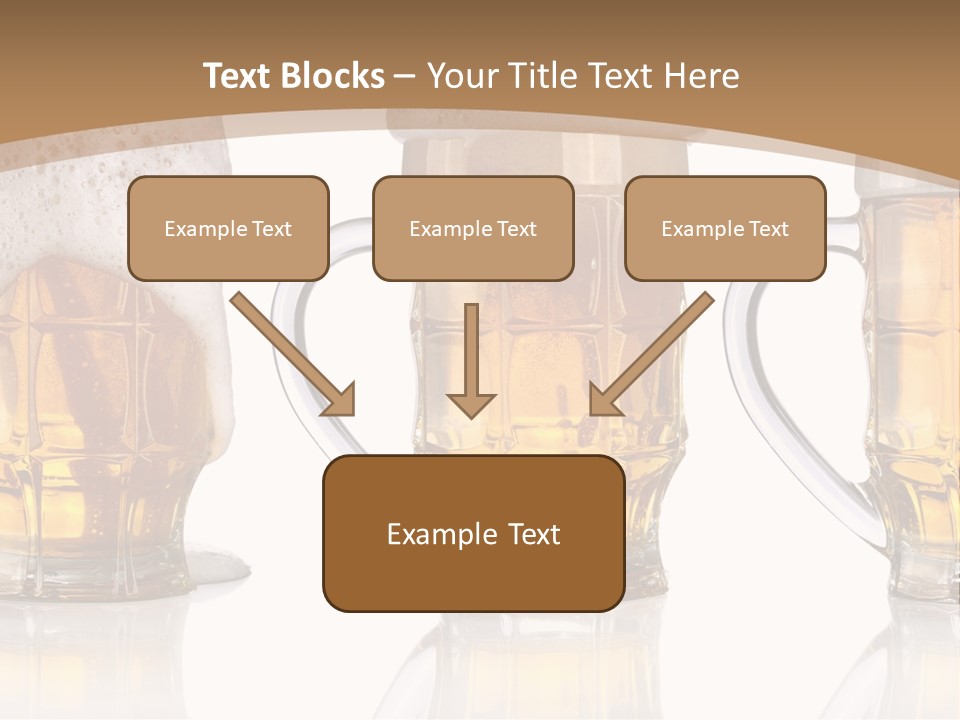 Pint Thirst Head PowerPoint Template