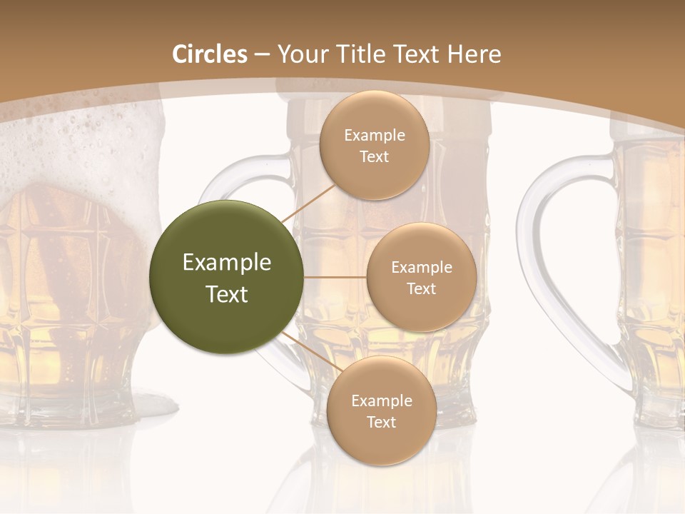 Pint Thirst Head PowerPoint Template