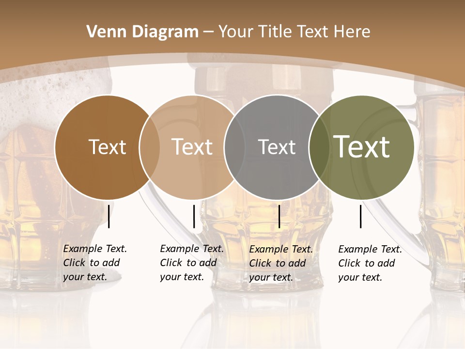 Pint Thirst Head PowerPoint Template