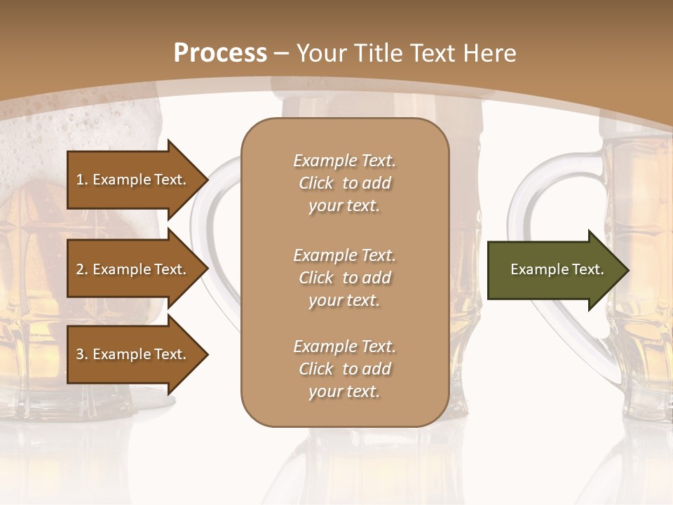 Pint Thirst Head PowerPoint Template