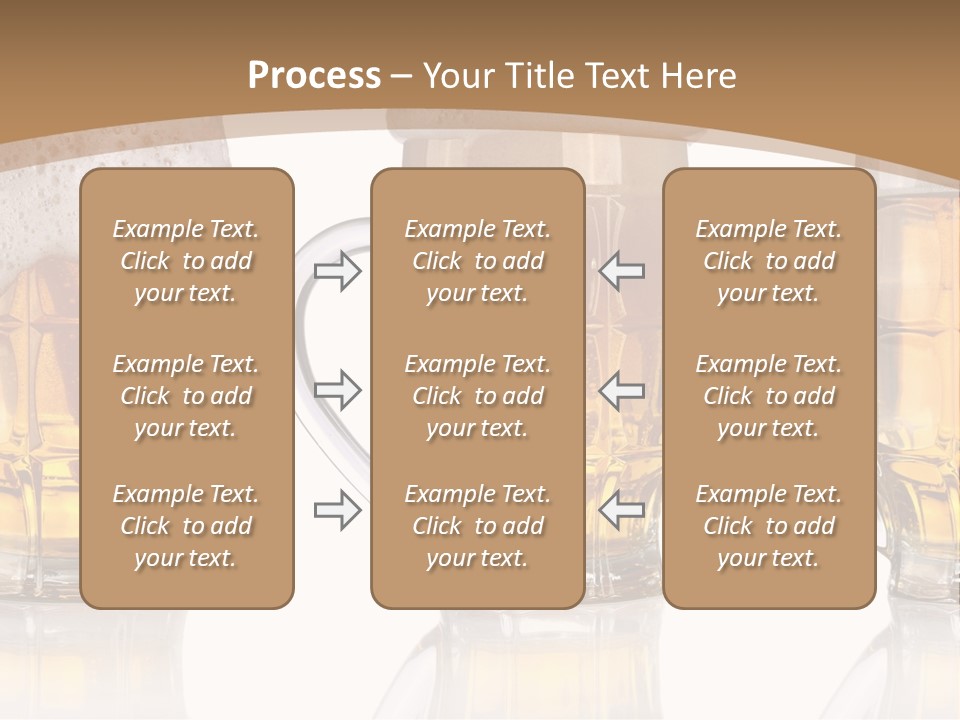 Pint Thirst Head PowerPoint Template
