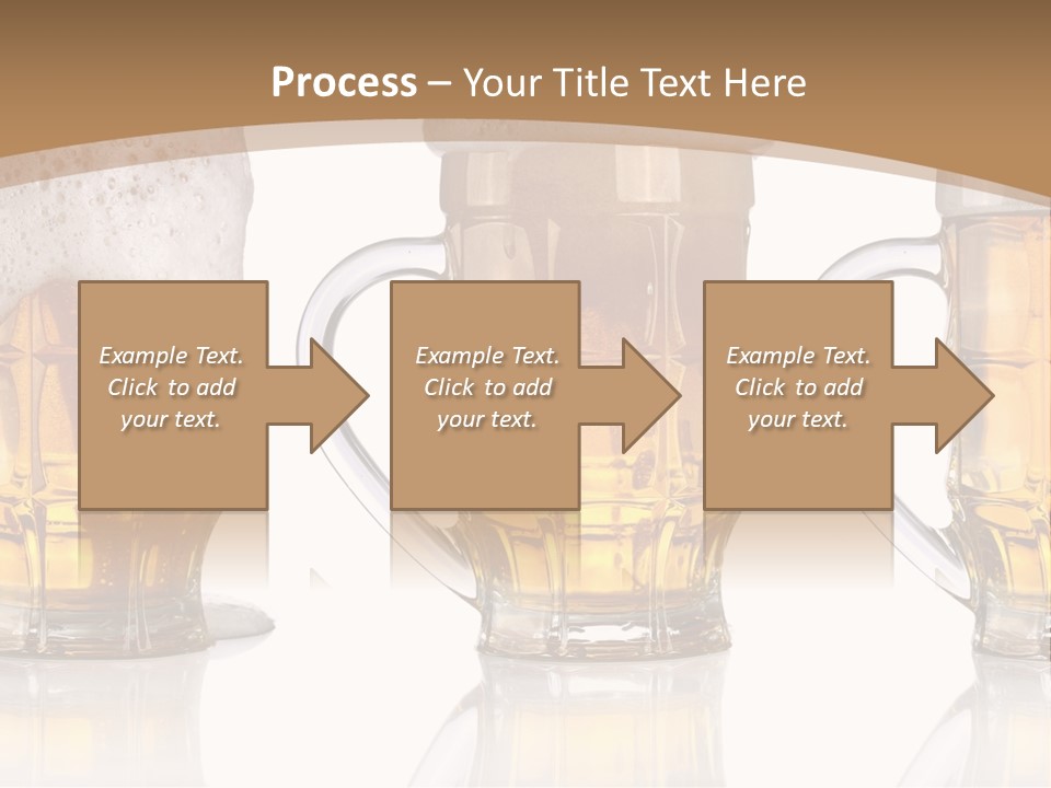 Pint Thirst Head PowerPoint Template