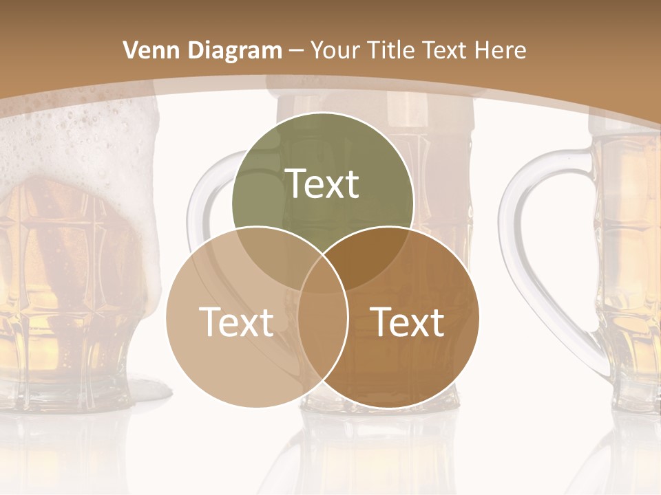 Pint Thirst Head PowerPoint Template