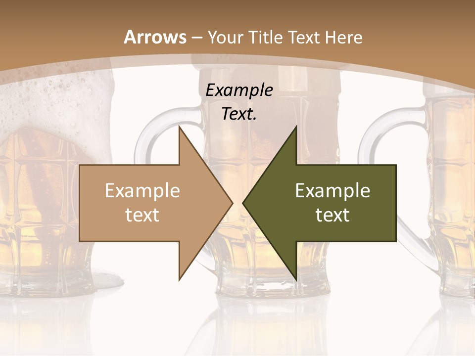 Pint Thirst Head PowerPoint Template