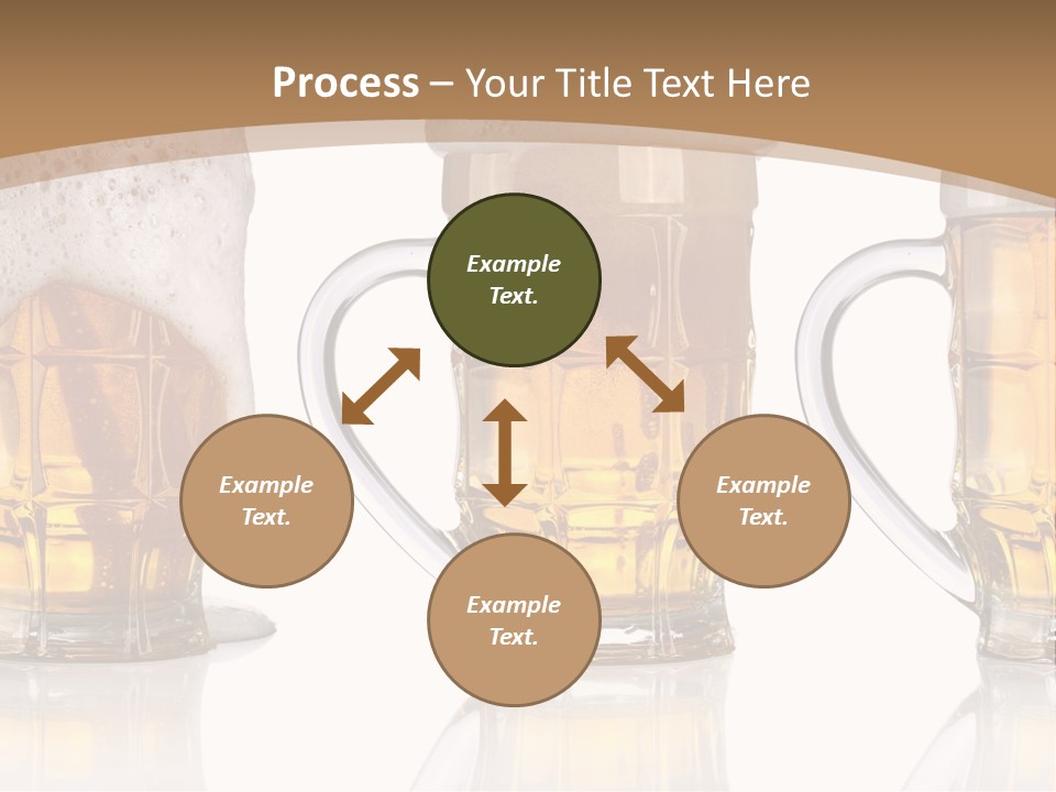 Pint Thirst Head PowerPoint Template