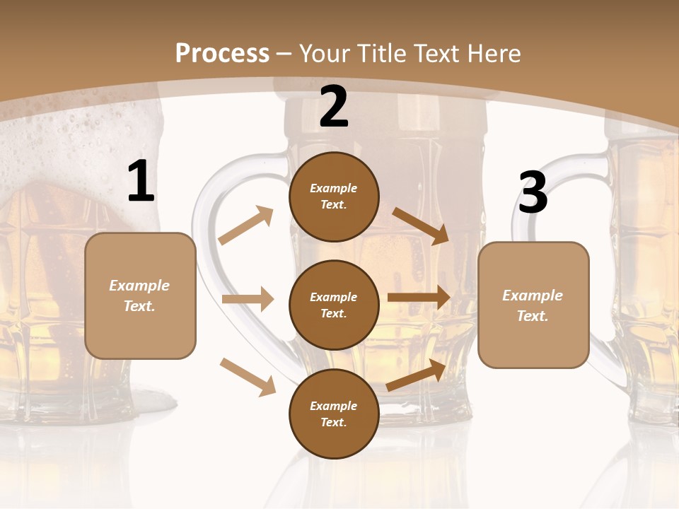 Pint Thirst Head PowerPoint Template