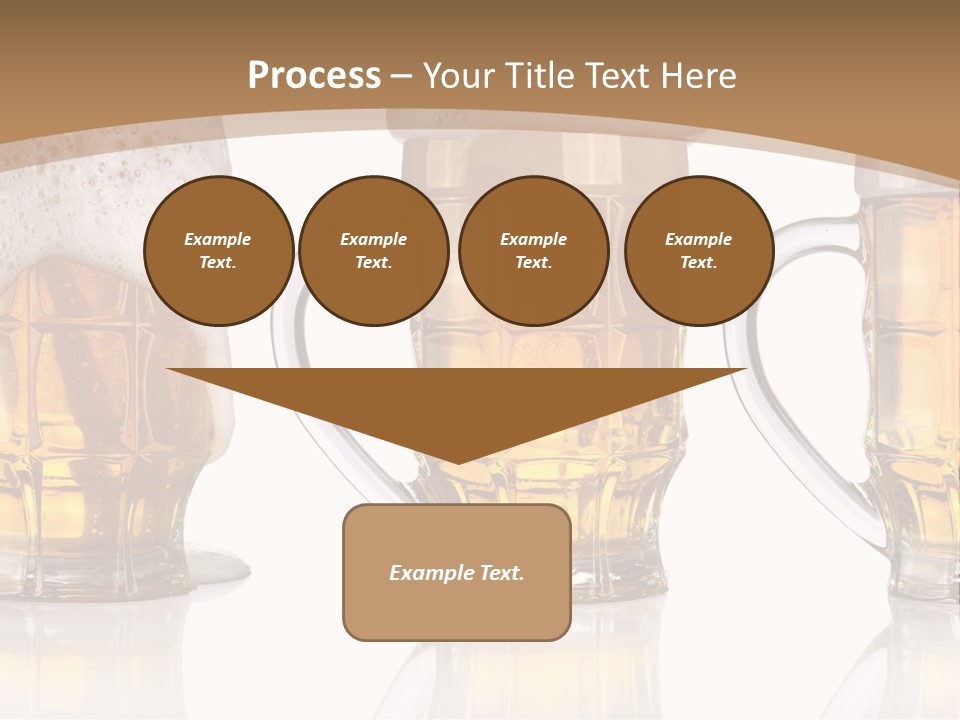 Pint Thirst Head PowerPoint Template