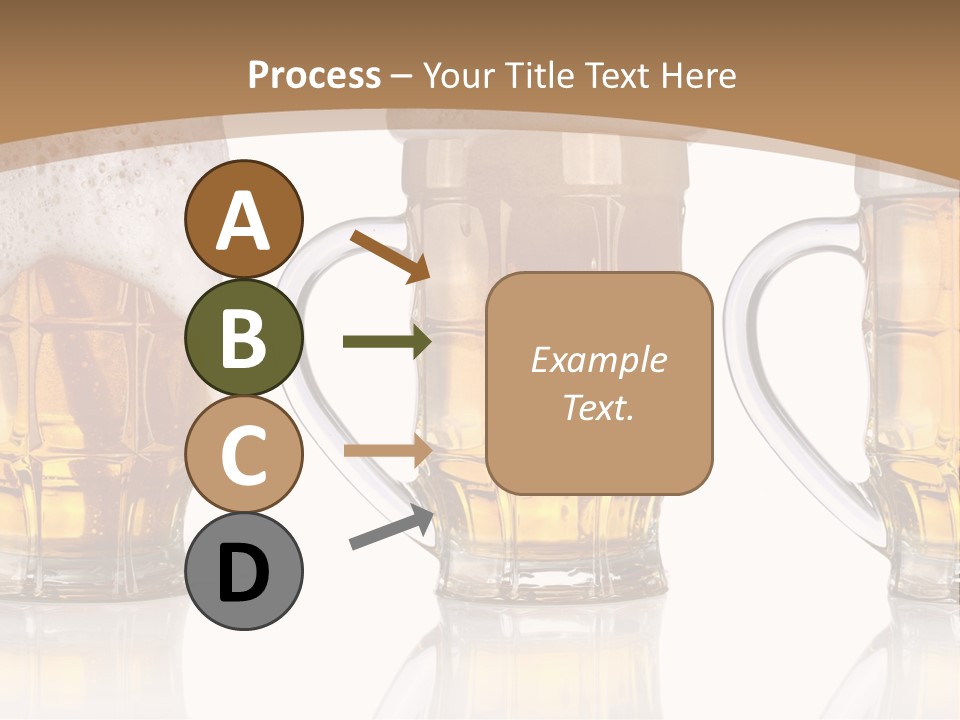 Pint Thirst Head PowerPoint Template