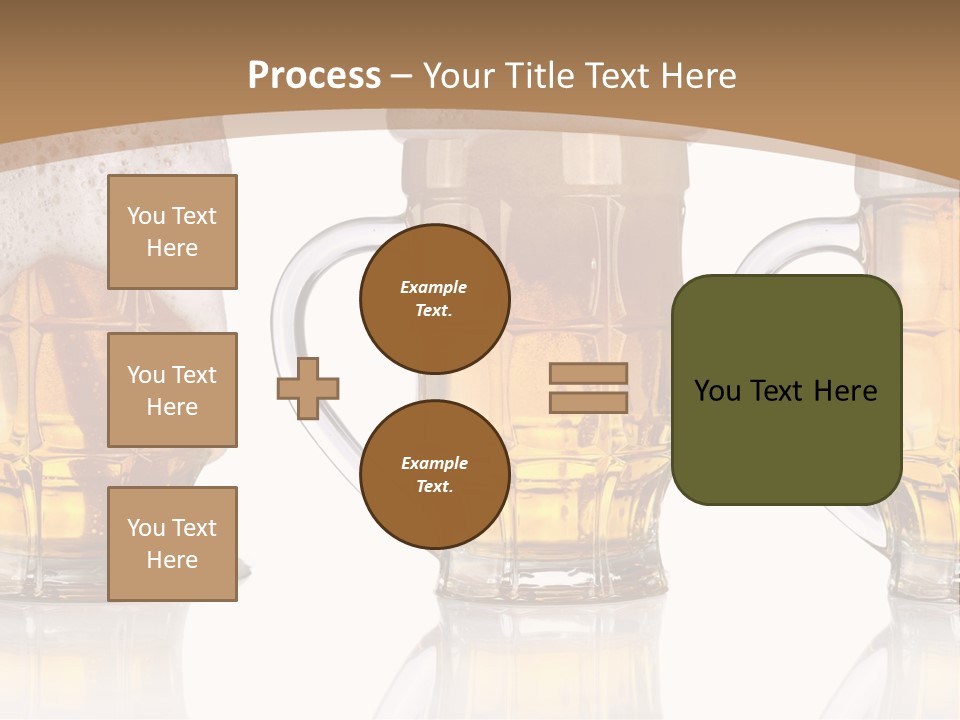 Pint Thirst Head PowerPoint Template