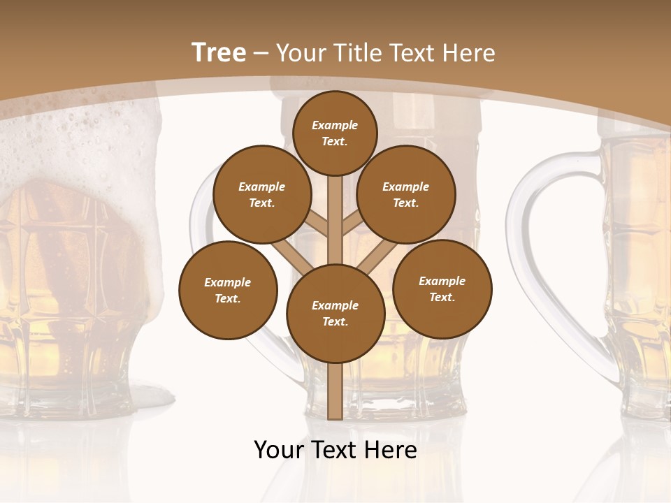 Pint Thirst Head PowerPoint Template