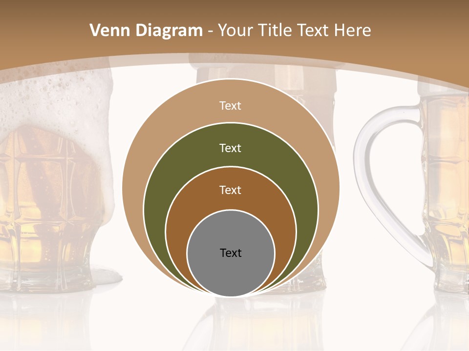 Pint Thirst Head PowerPoint Template