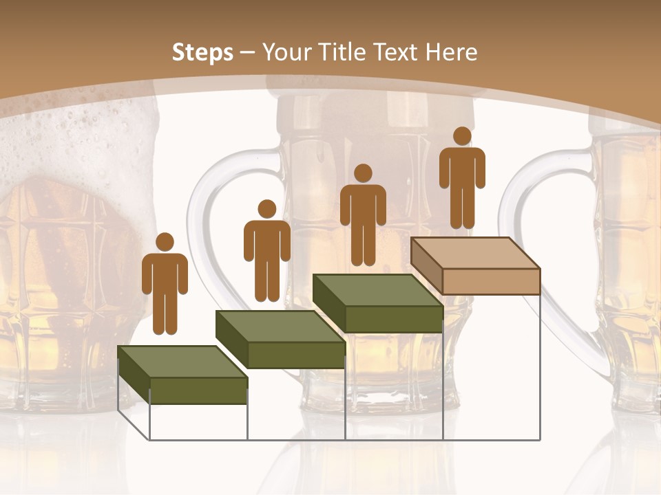 Pint Thirst Head PowerPoint Template