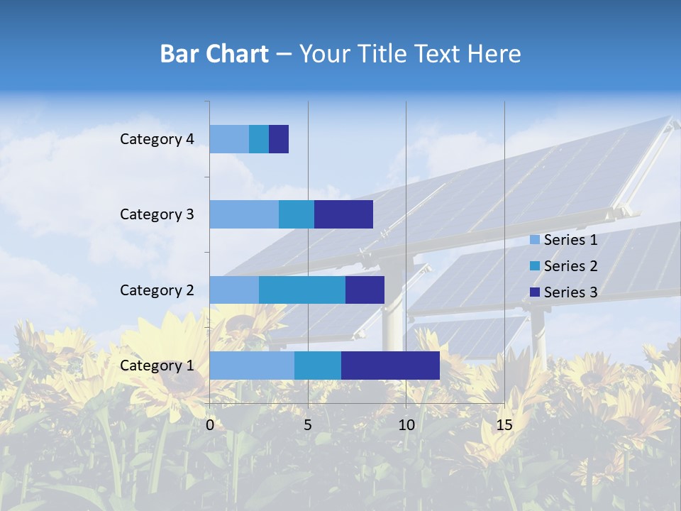 Sunlight Current Electricity PowerPoint Template