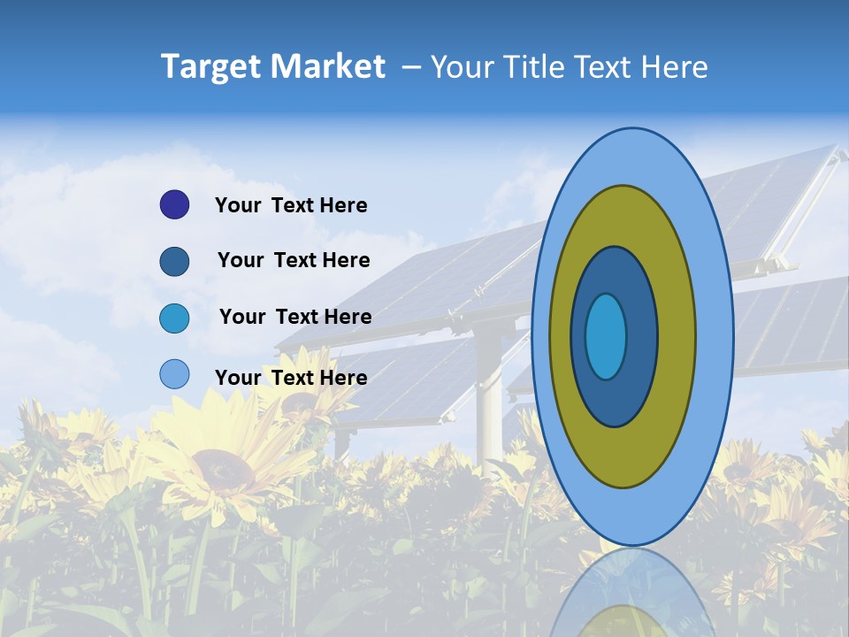 Sunlight Current Electricity PowerPoint Template