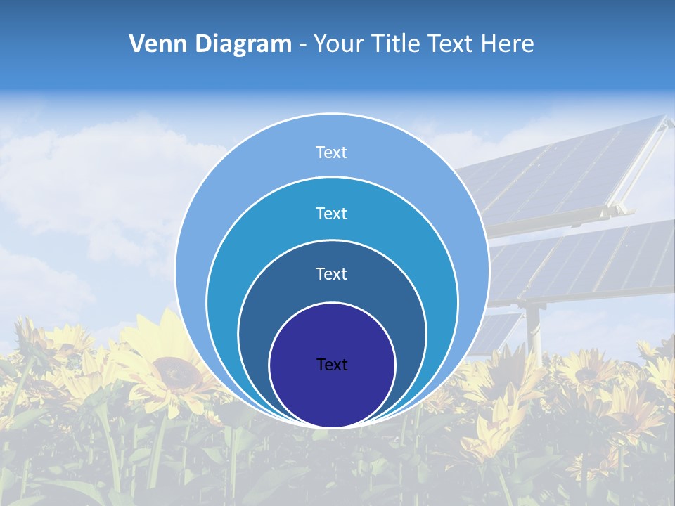 Sunlight Current Electricity PowerPoint Template