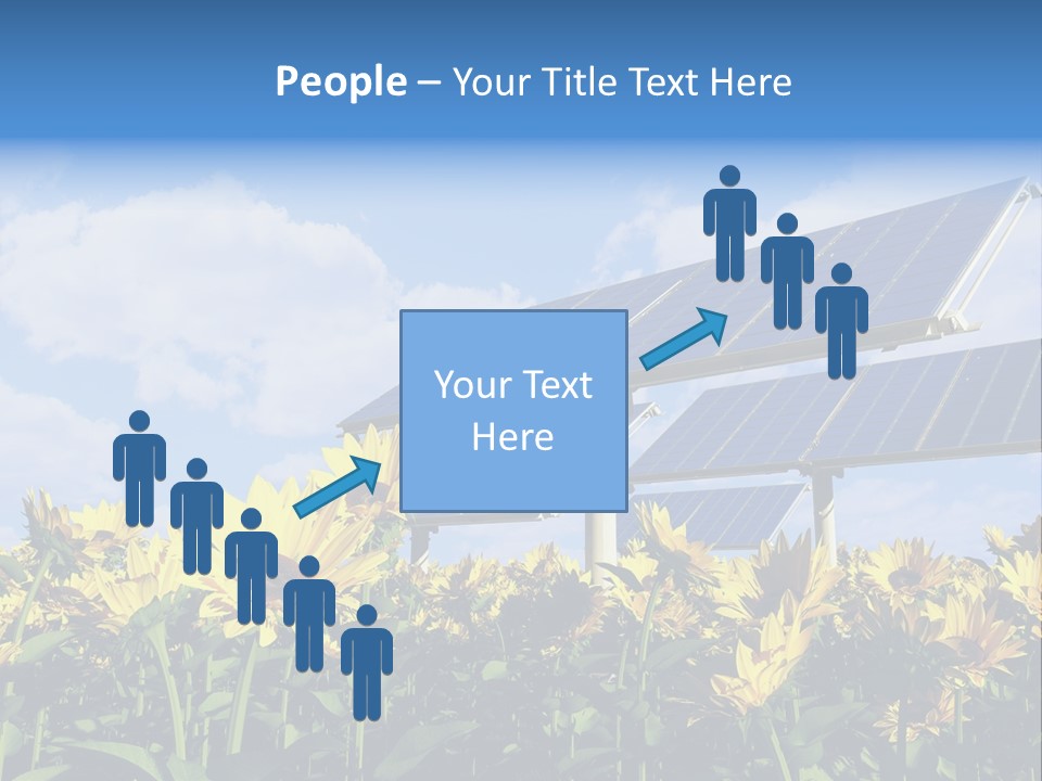 Sunlight Current Electricity PowerPoint Template