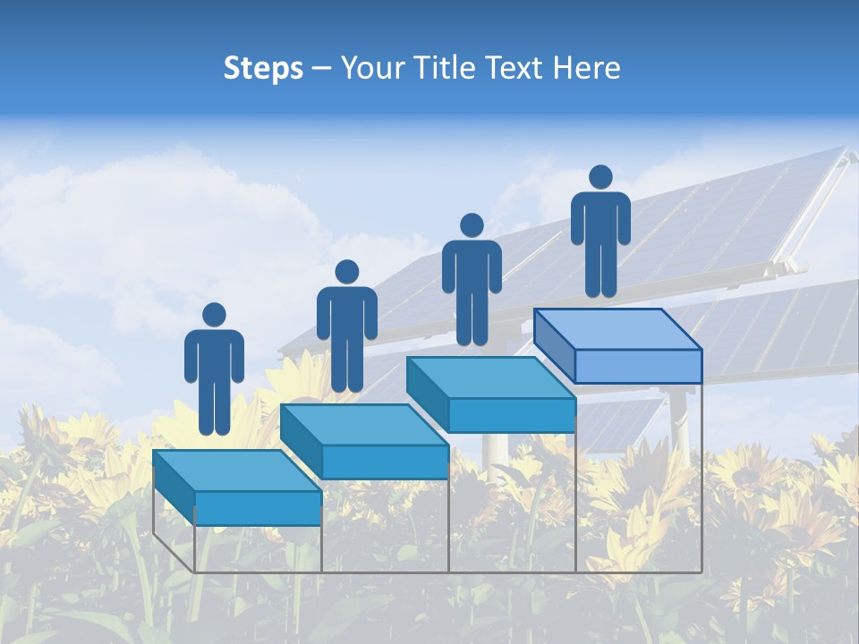 Sunlight Current Electricity PowerPoint Template