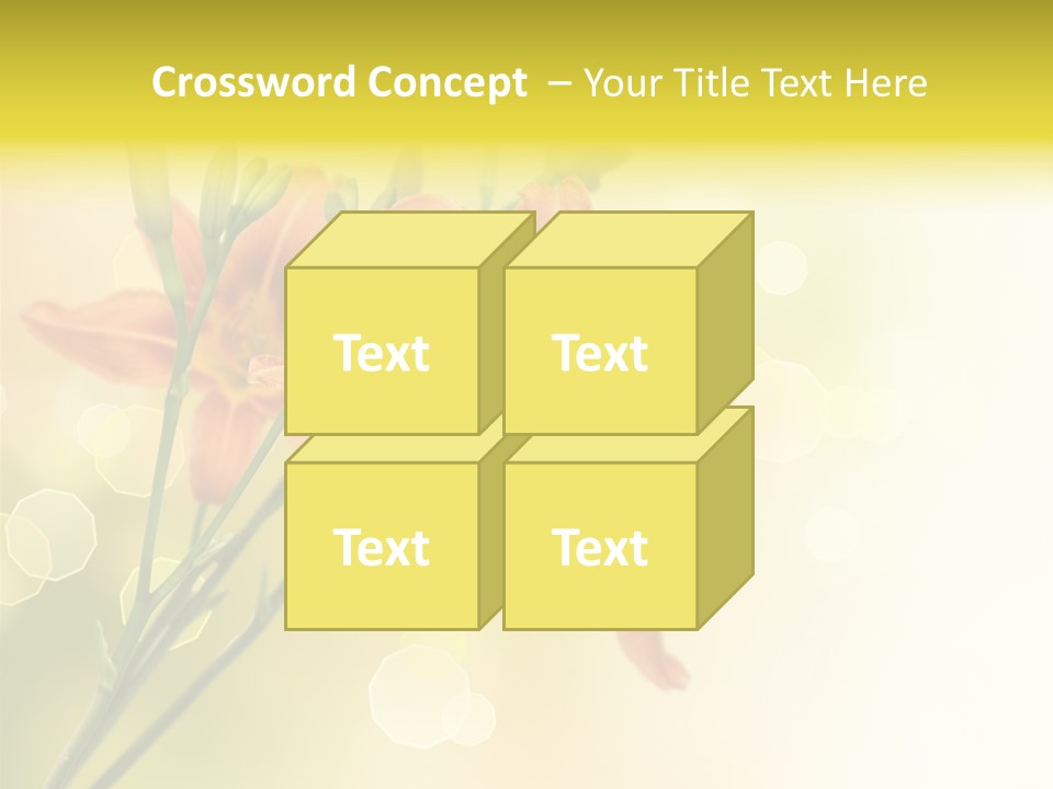 Template Lilly Passion PowerPoint Template