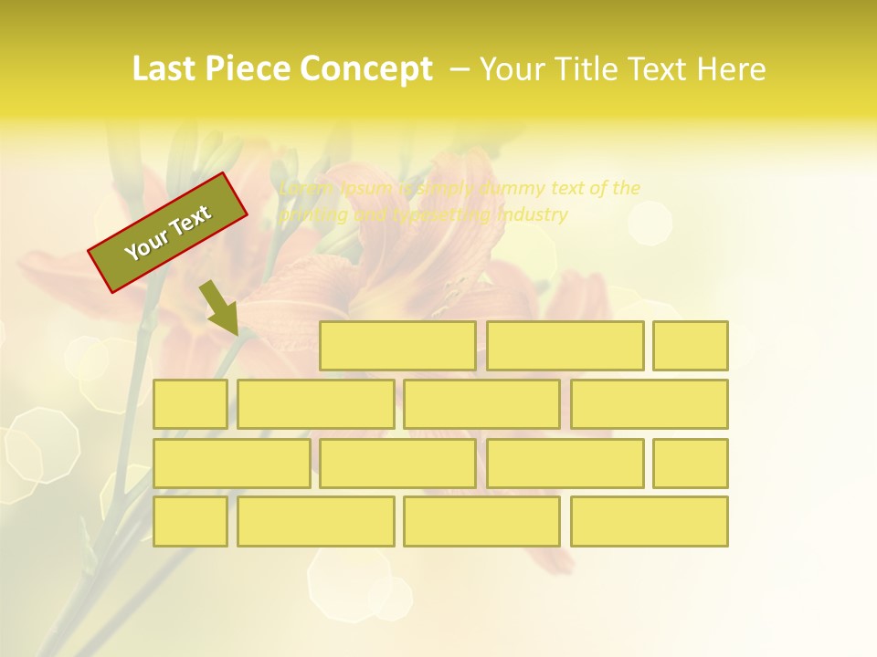 Template Lilly Passion PowerPoint Template