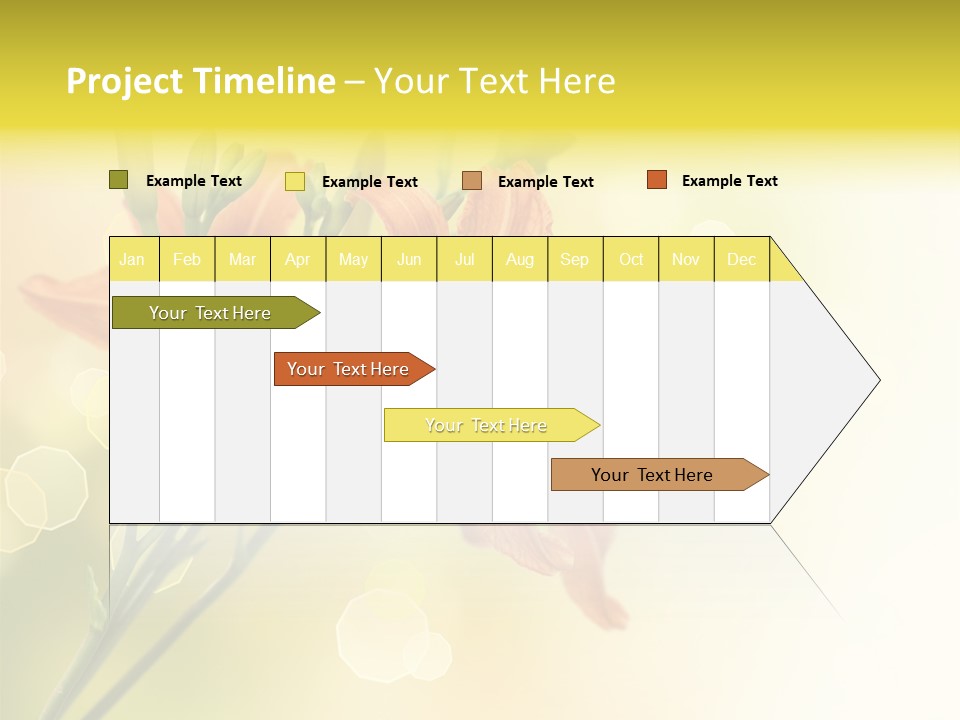 Template Lilly Passion PowerPoint Template