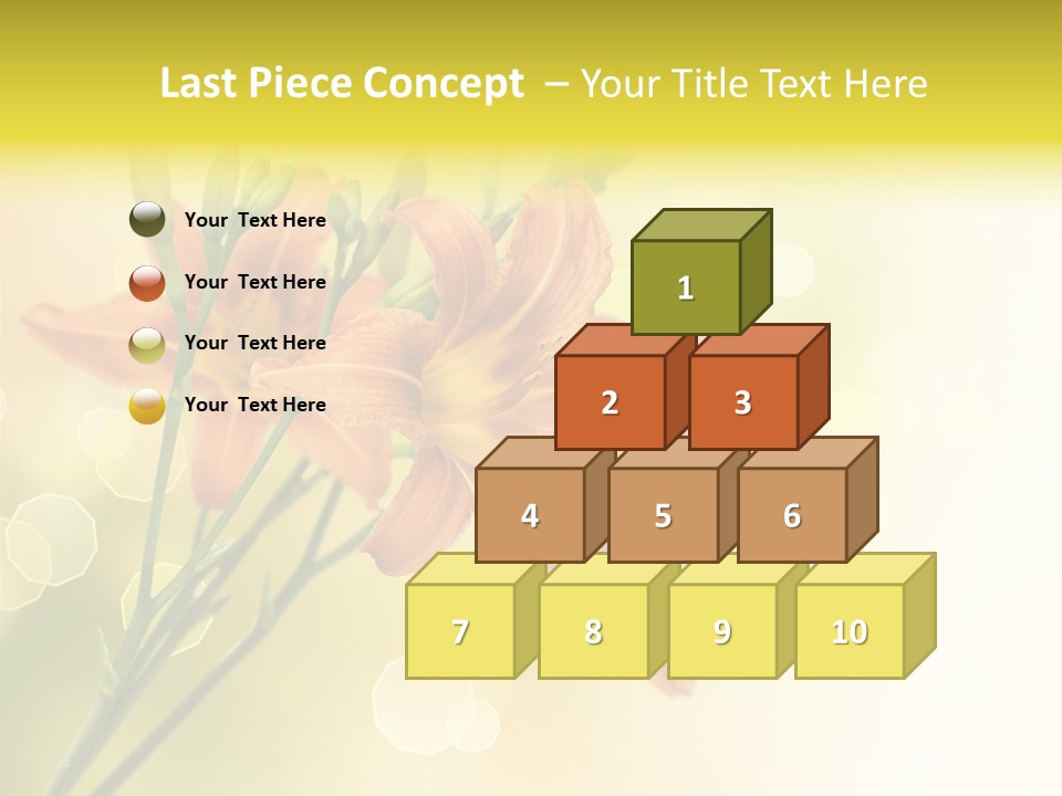 Template Lilly Passion PowerPoint Template