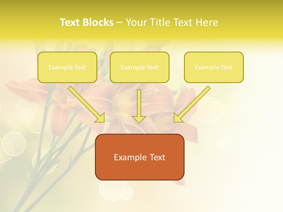 Template Lilly Passion PowerPoint Template