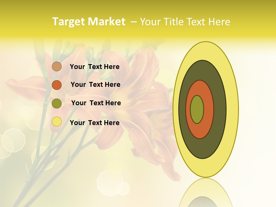 Template Lilly Passion PowerPoint Template