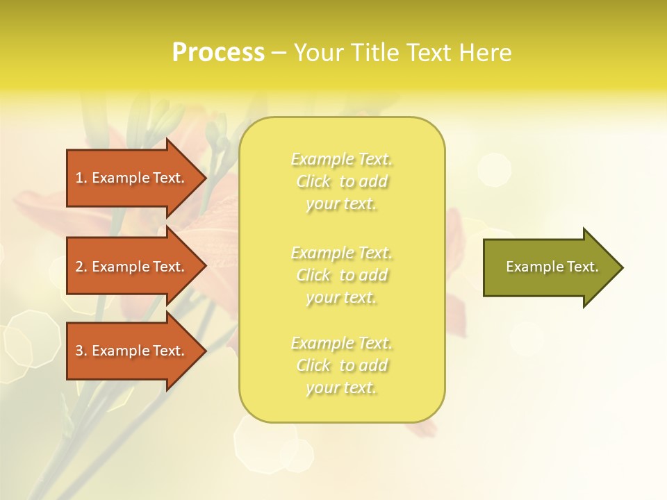 Template Lilly Passion PowerPoint Template