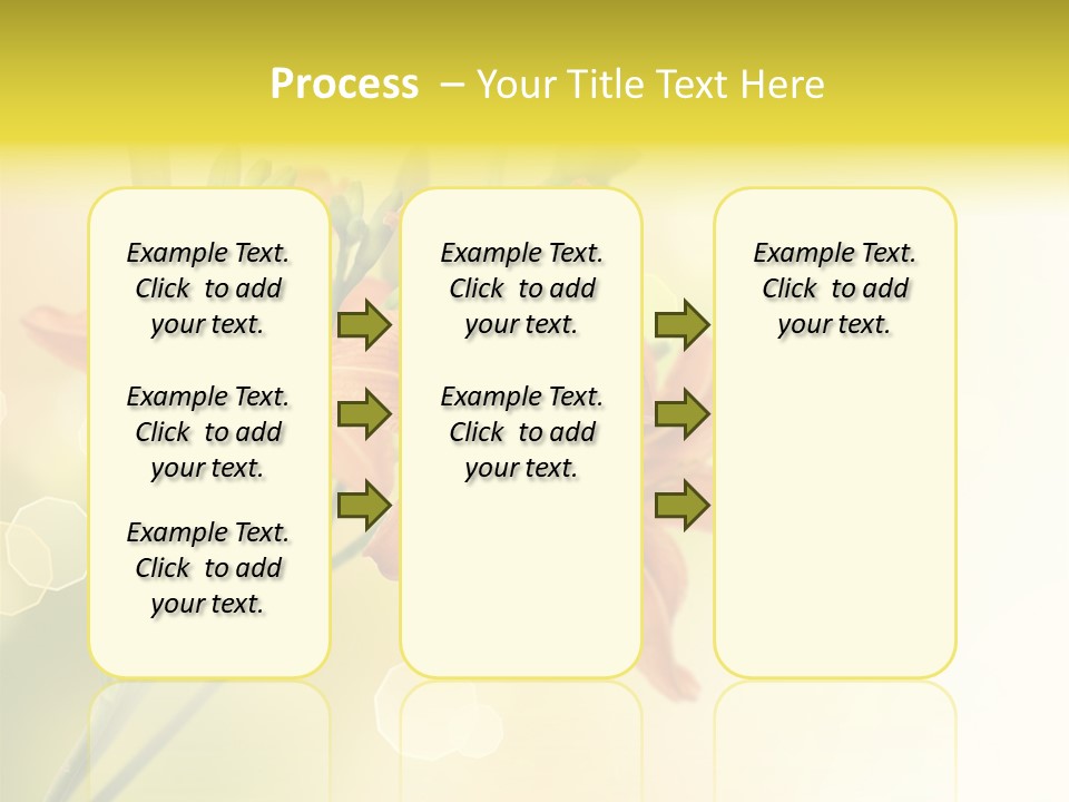 Template Lilly Passion PowerPoint Template