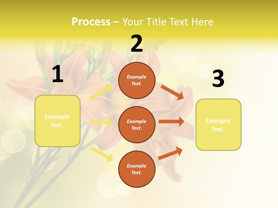 Template Lilly Passion PowerPoint Template