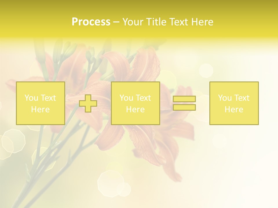 Template Lilly Passion PowerPoint Template