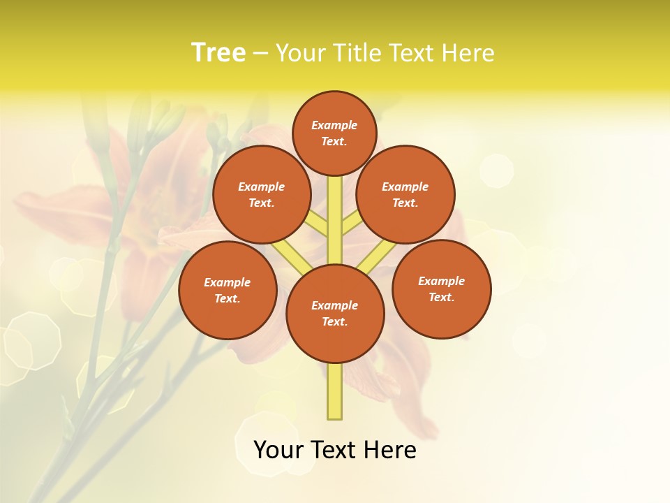 Template Lilly Passion PowerPoint Template