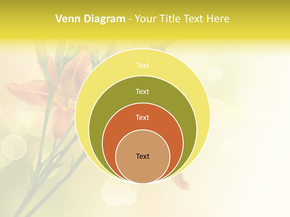 Template Lilly Passion PowerPoint Template
