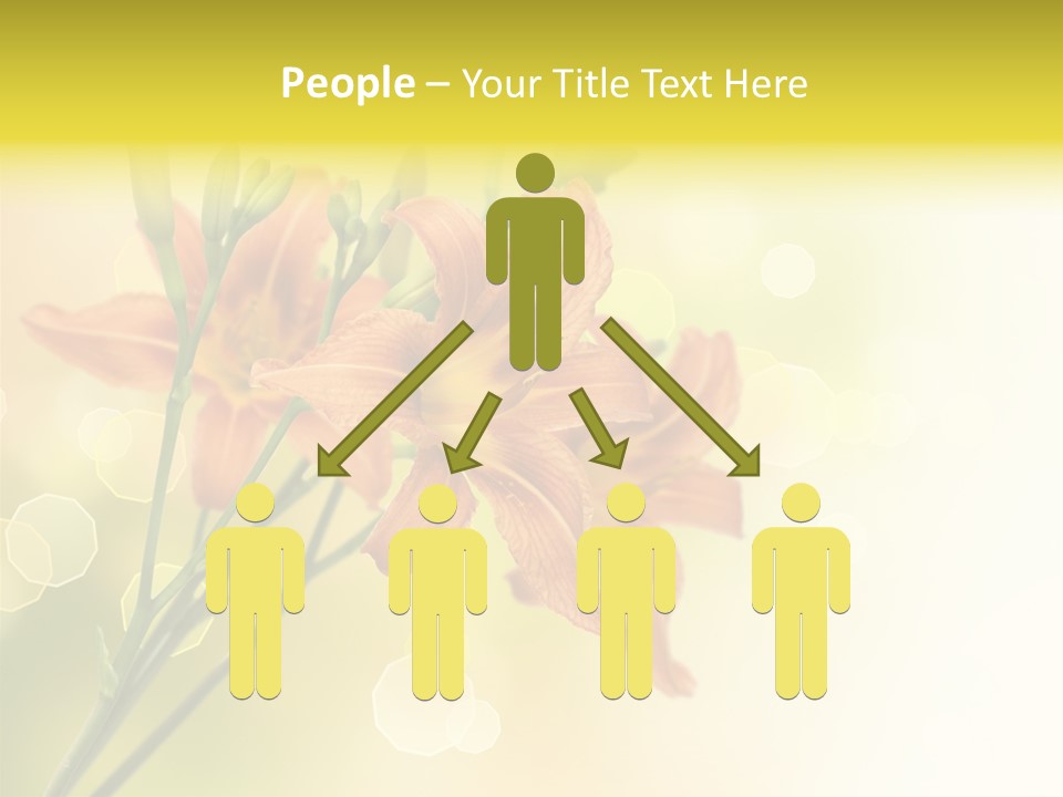 Template Lilly Passion PowerPoint Template