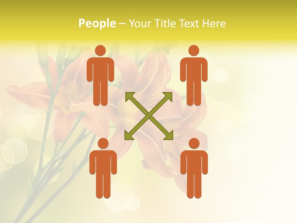 Template Lilly Passion PowerPoint Template