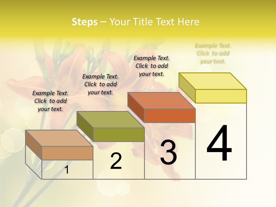 Template Lilly Passion PowerPoint Template