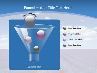 French Pretty Hill PowerPoint Template