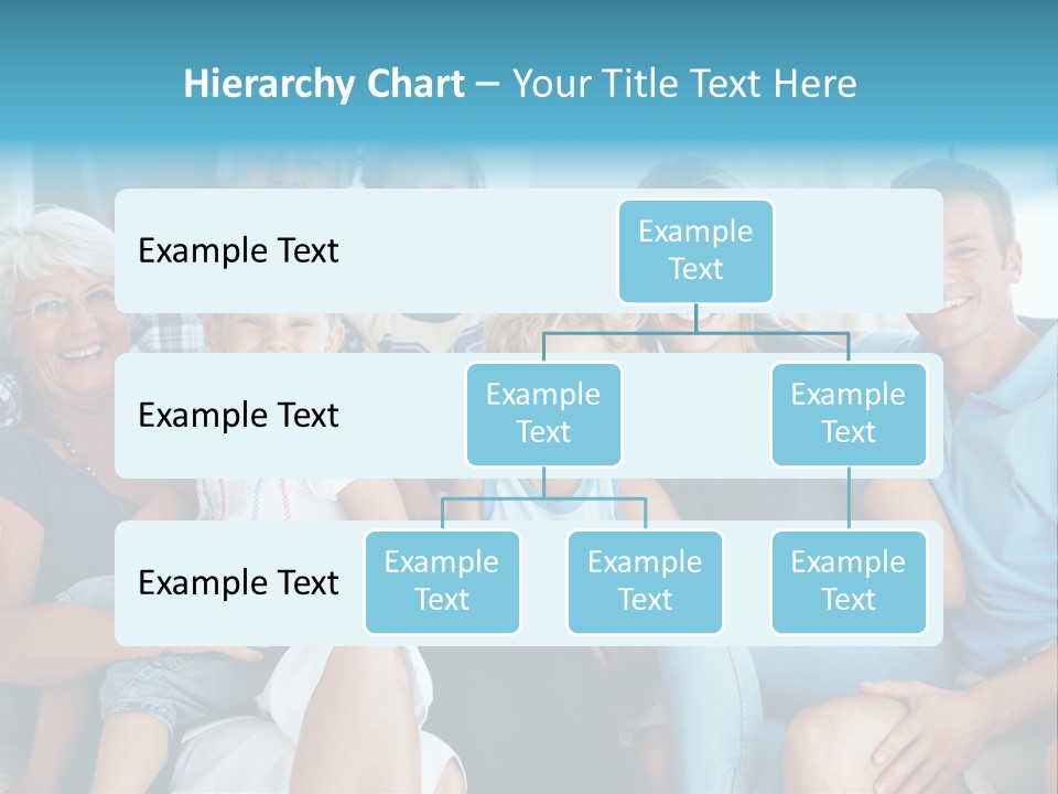 Senior Portrait Young PowerPoint Template