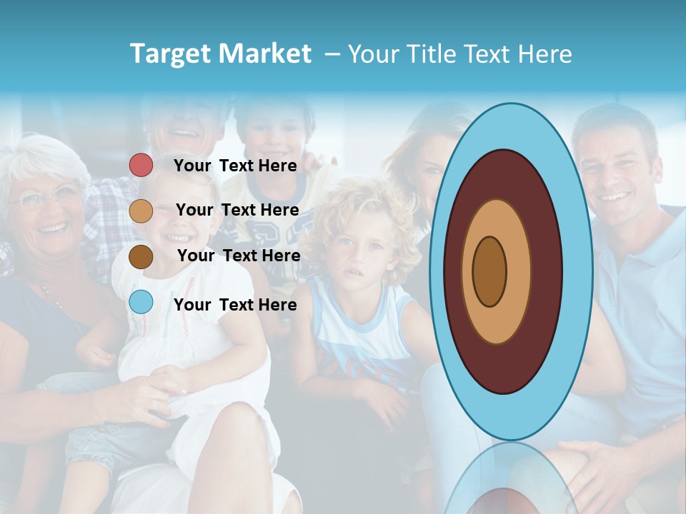 Senior Portrait Young PowerPoint Template