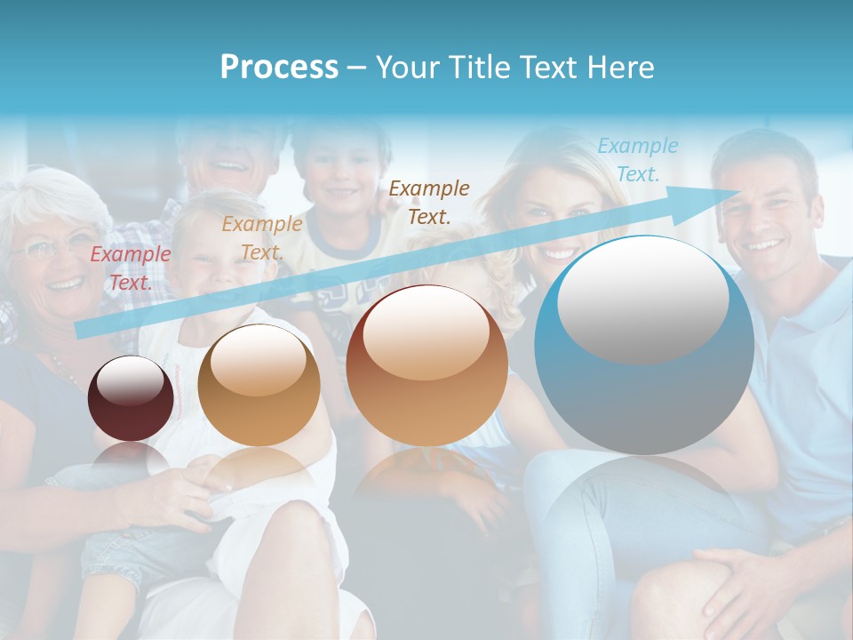 Senior Portrait Young PowerPoint Template