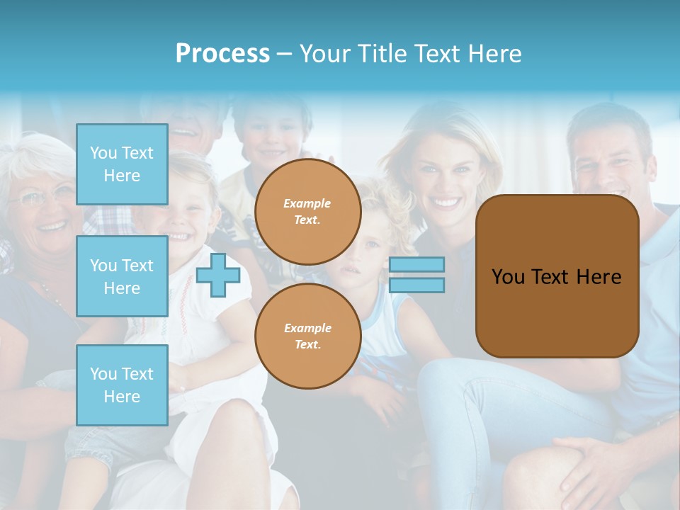 Senior Portrait Young PowerPoint Template