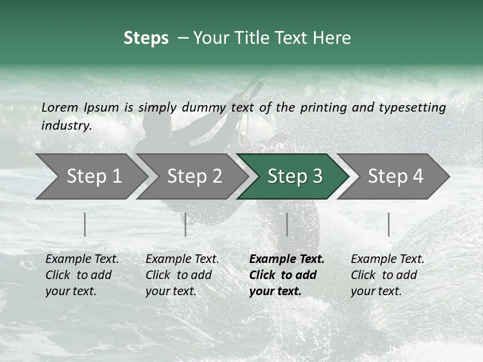 Sporting Resort Famous PowerPoint Template