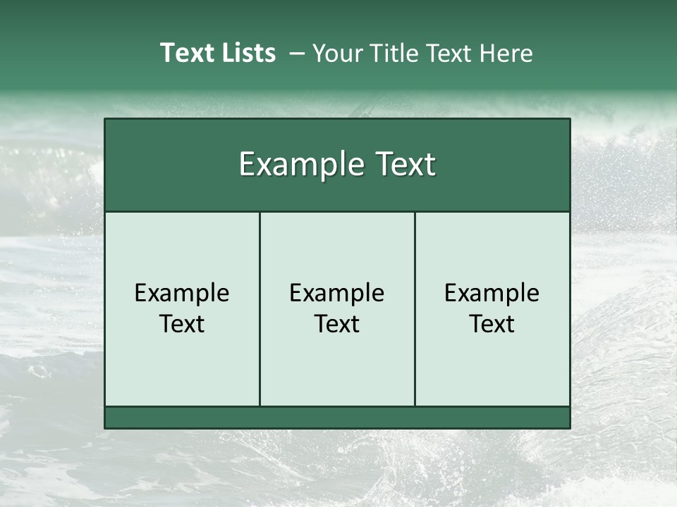 Sporting Resort Famous PowerPoint Template