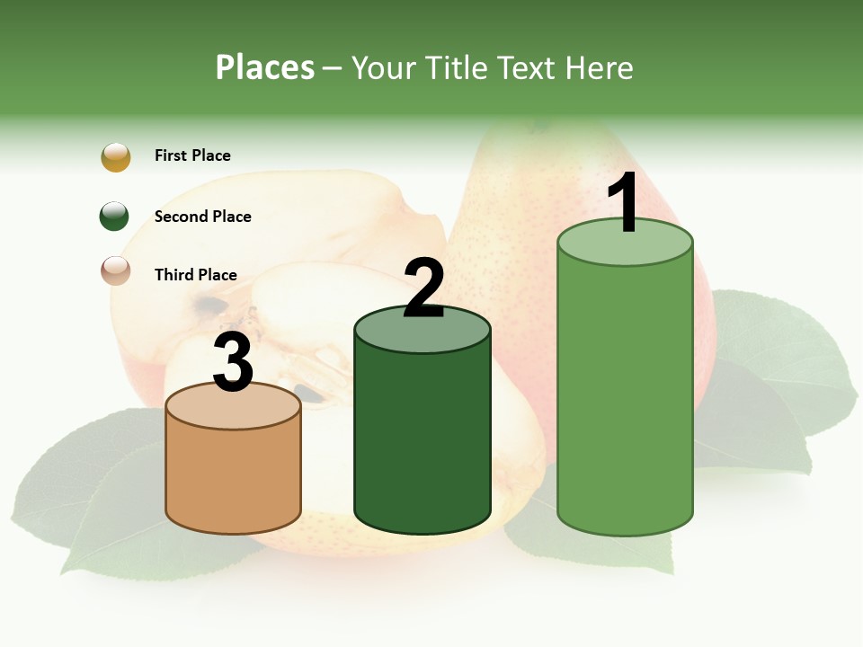 Sweet Green Juicy PowerPoint Template