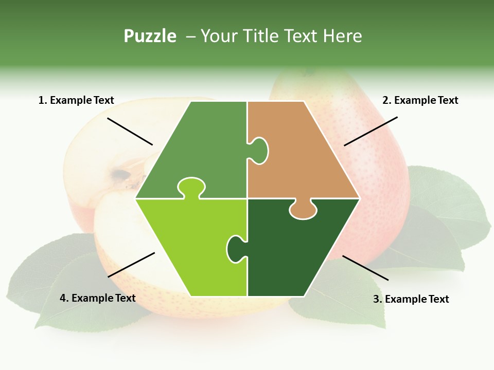 Sweet Green Juicy PowerPoint Template
