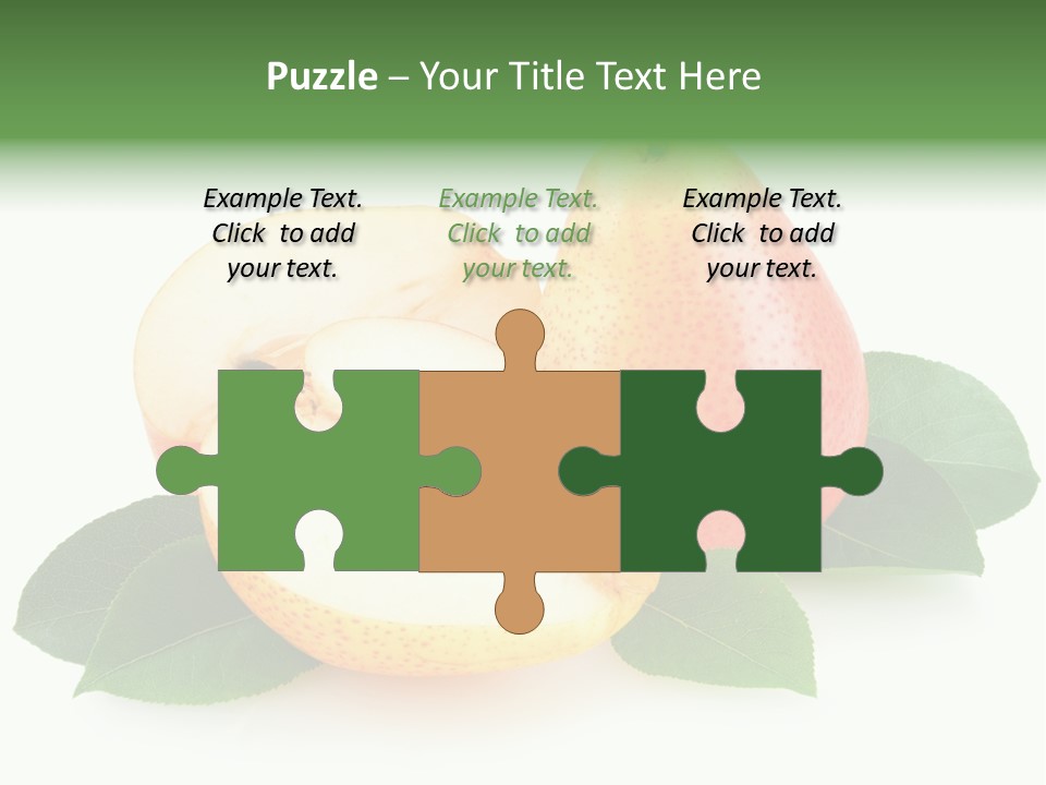 Sweet Green Juicy PowerPoint Template