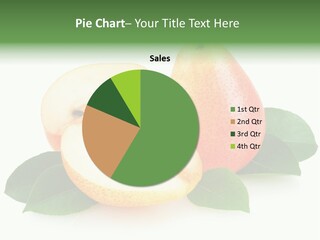 Sweet Green Juicy PowerPoint Template