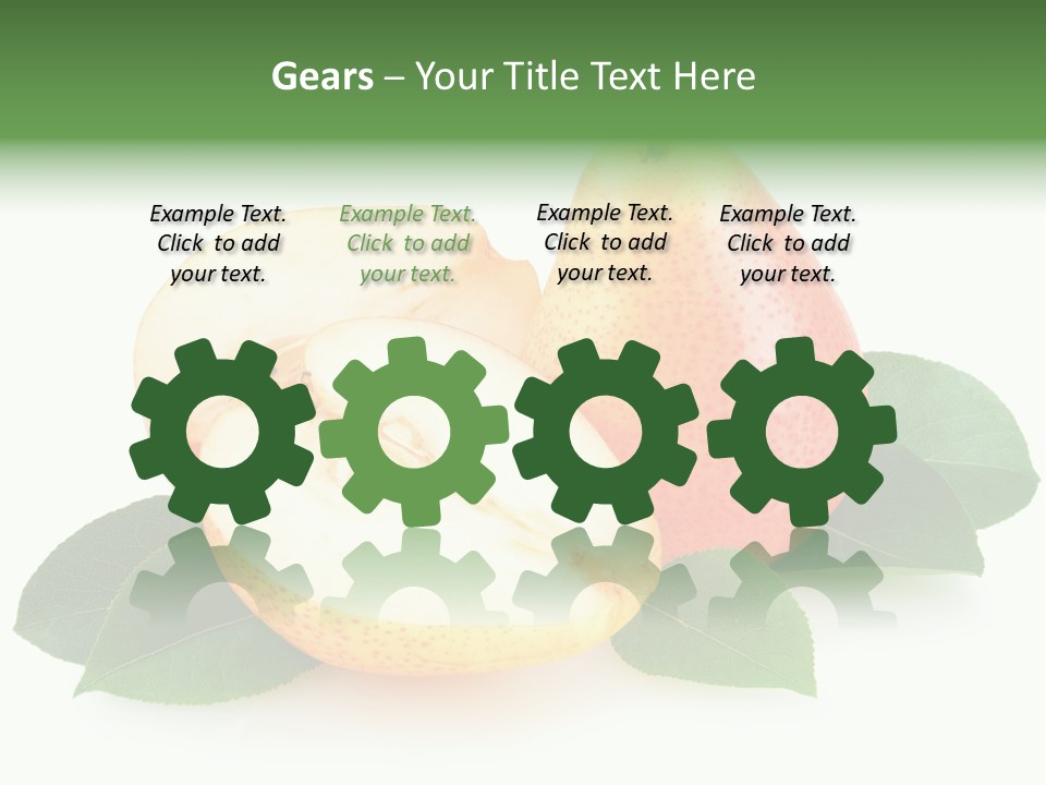 Sweet Green Juicy PowerPoint Template