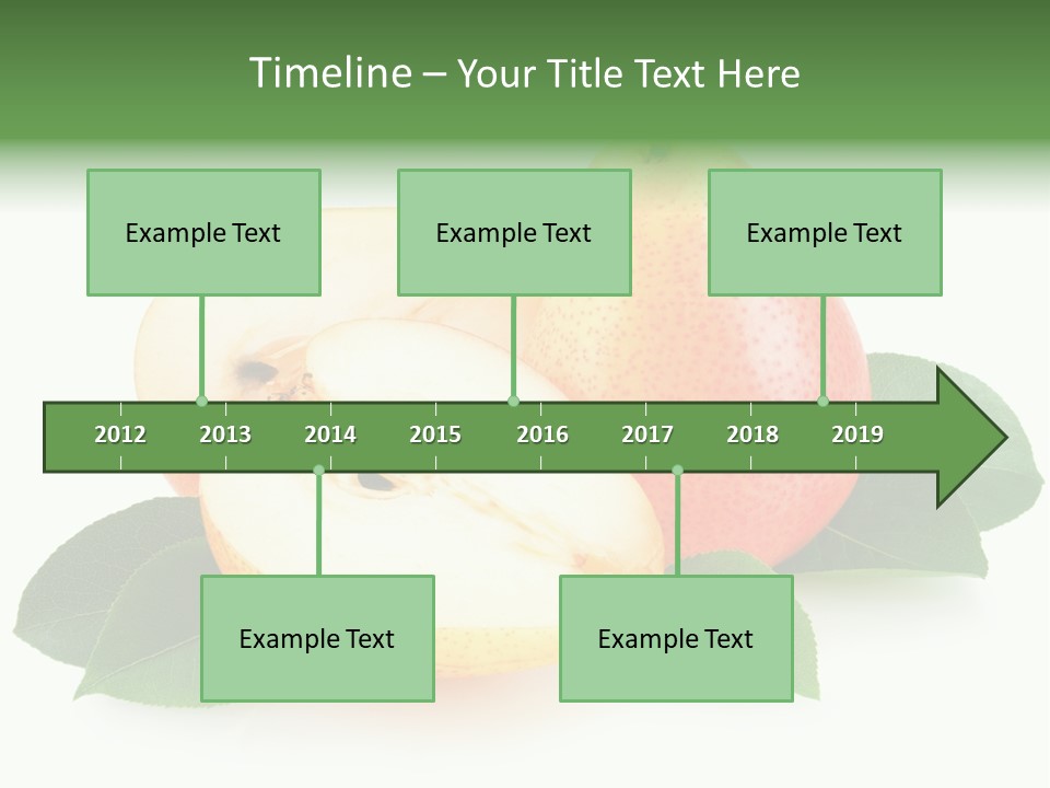 Sweet Green Juicy PowerPoint Template